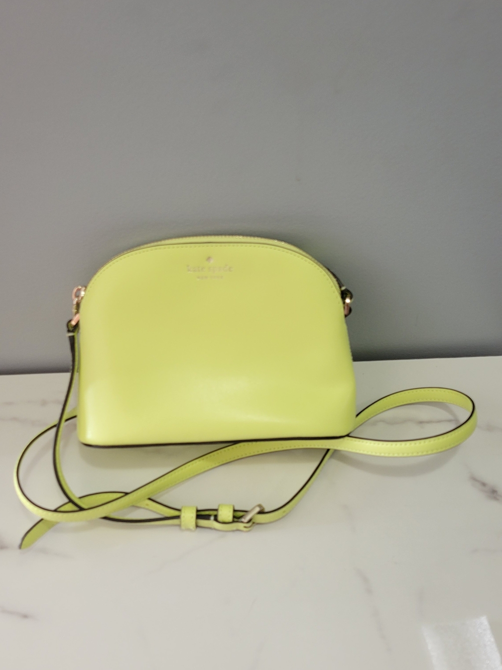 Kate Spade New York Citron Yellow Crossbody Bag - Picture 2 of 10